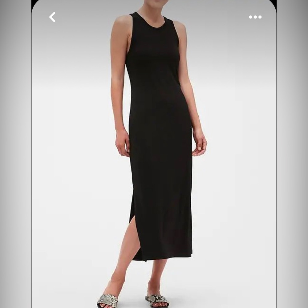 Banana Republic Factory midi dress. Polyester/Spandex
